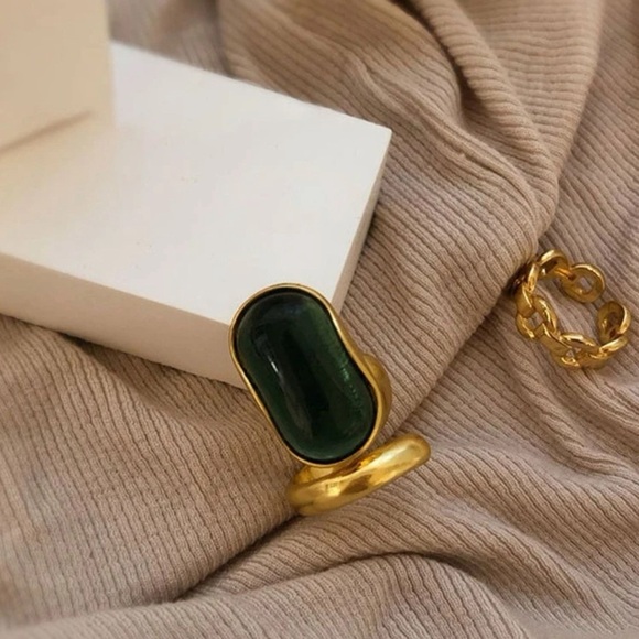 GOLD PLATED RING - Picture 7 of 11